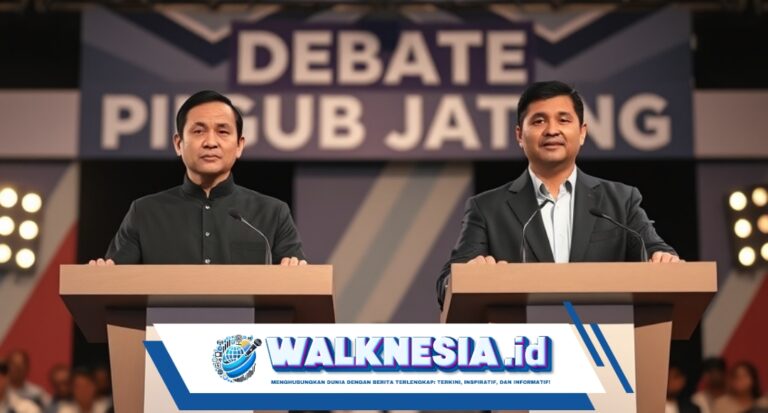 Debat Perdana Pilgub Jateng: Luthfi-Yasin Tampil dengan Persiapan Maksimal