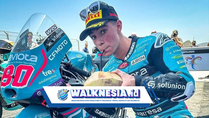 Rider Moto3 Tiru Selebrasi Kemenangan Rossi