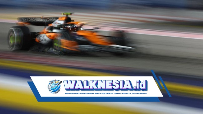 Lando Norris Menjuarai F1 GP Singapura, Verstappen Mengikuti