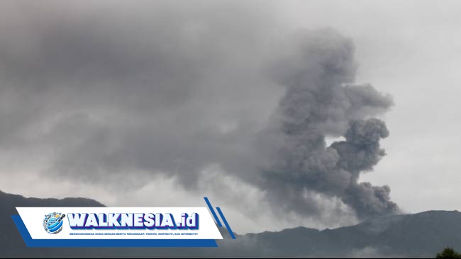 Gunung Marapi Kembali Erupsi, Warga Diimbau Waspada