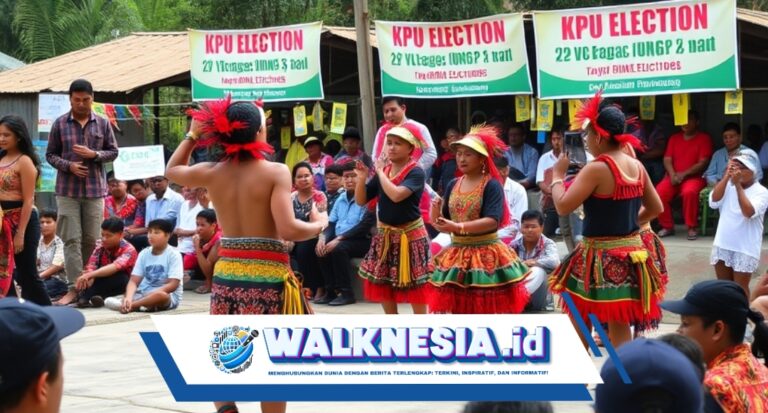 Pesta Demokrasi Teluk Wondama: KPU Padukan Sosialisasi Pilkada dengan Gelaran Seni Rakyat