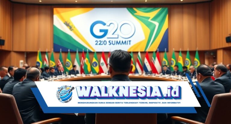 Prabowo Wakili Indonesia dalam Pertemuan G20 di Brasil