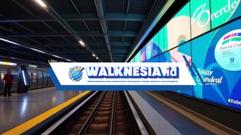 Bundaran HI MRT: Transformasi Stasiun Menjadi Pusat Seni Digital