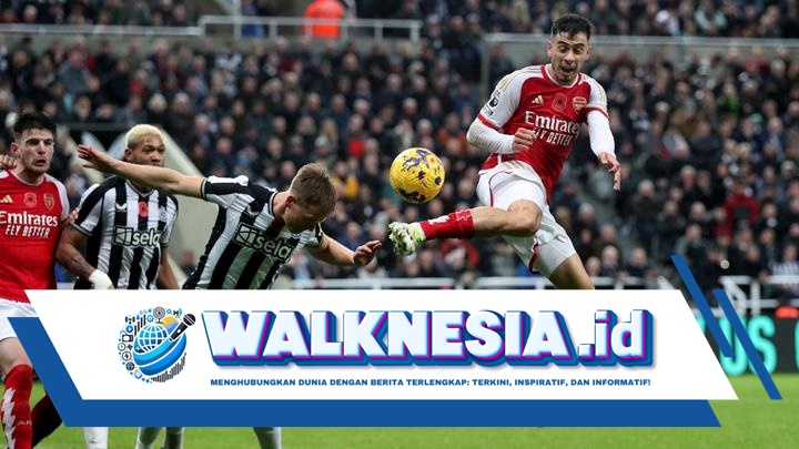 Arsenal Terjatuh di Kandang Sendiri, Kalah dari Newcastle United di Liga Inggris