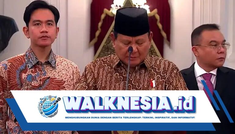 Prabowo: Menteri Dilarang Terlibat dalam Judi Online